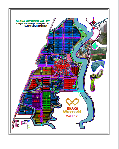 DHAKA WESTERN VALLEY A Project of Goldeneye Developers Ltd. RAJUK/REDMR-001262/24